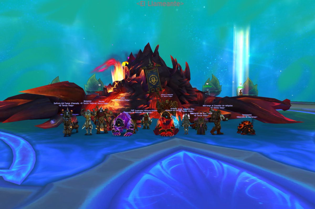 TercioViejo_Wow's tweet image. Y así un año más y una expansión más juntos que despedimos! La siguiente foto de familia... próximamente #TheWarWithin #worldofwarcraft #DunModr #ElTercioViejo