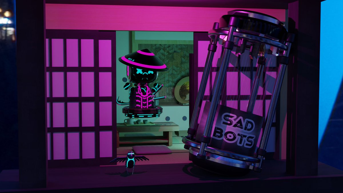 SbyN_420's tweet photo. Soon All @SadBotsNFT Well Be Home With There Family’s 

Mint Is Open Grab A Sad Bot Today 

#SadBots $Spaace https://t.co/FJMKj4GBQK