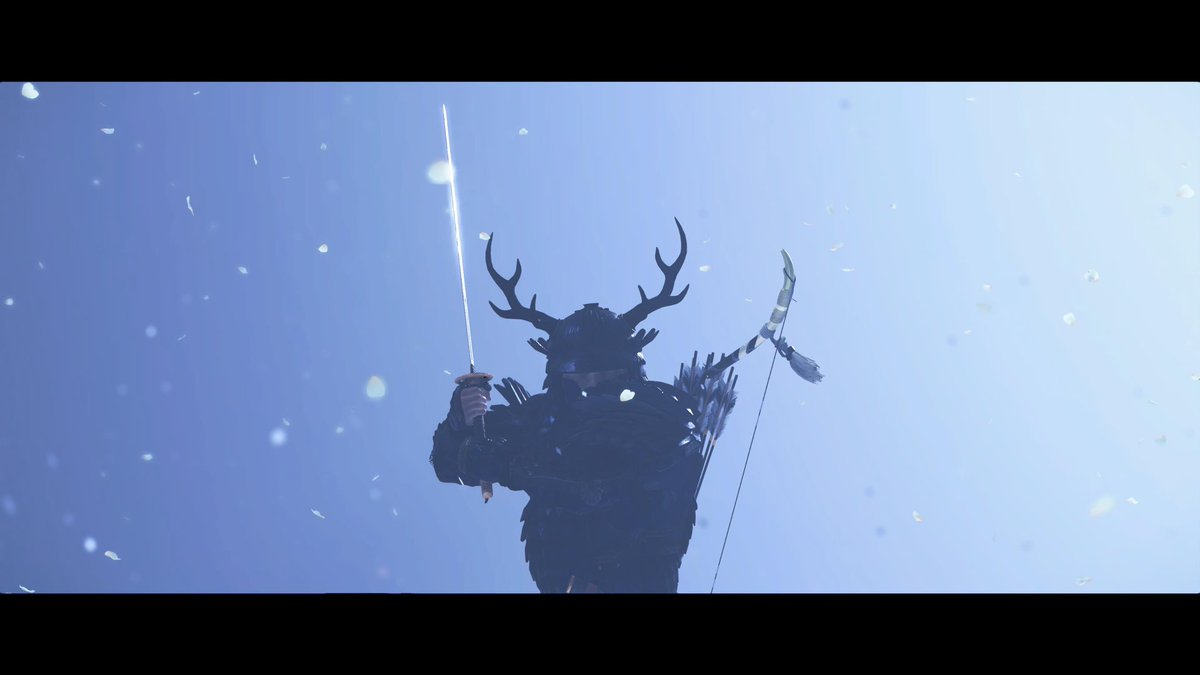 Flandraws's tweet photo. I very much enjoyed Ghost of Tsushima! Can’t believe it’s taken me 1000000 years to actually play it in so embarrassed https://t.co/2Ohrds238h