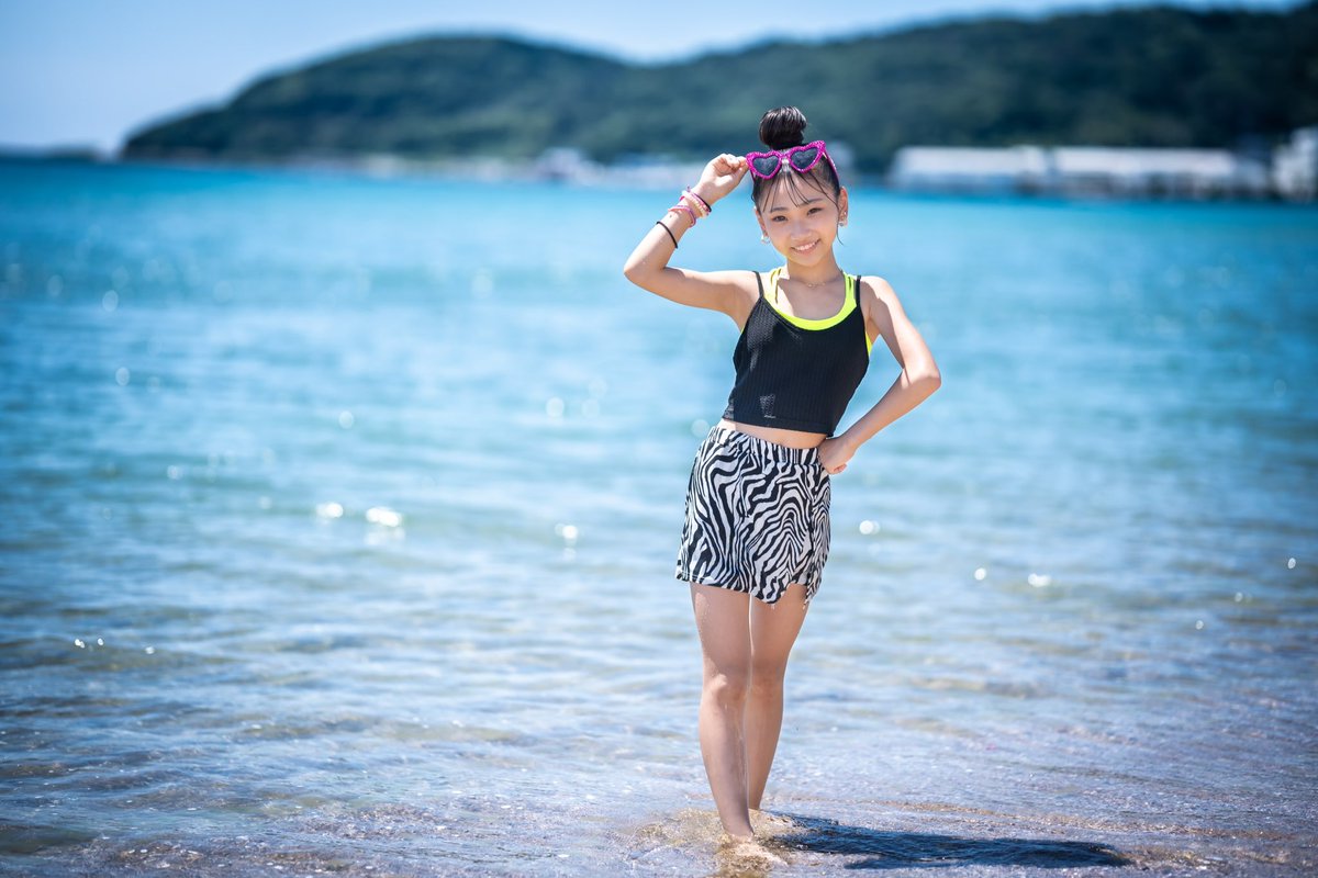 Lunaちゃん(JS6) 秒撮🥰 #Luna #月のように輝くLuna #天神娘 #てんむす