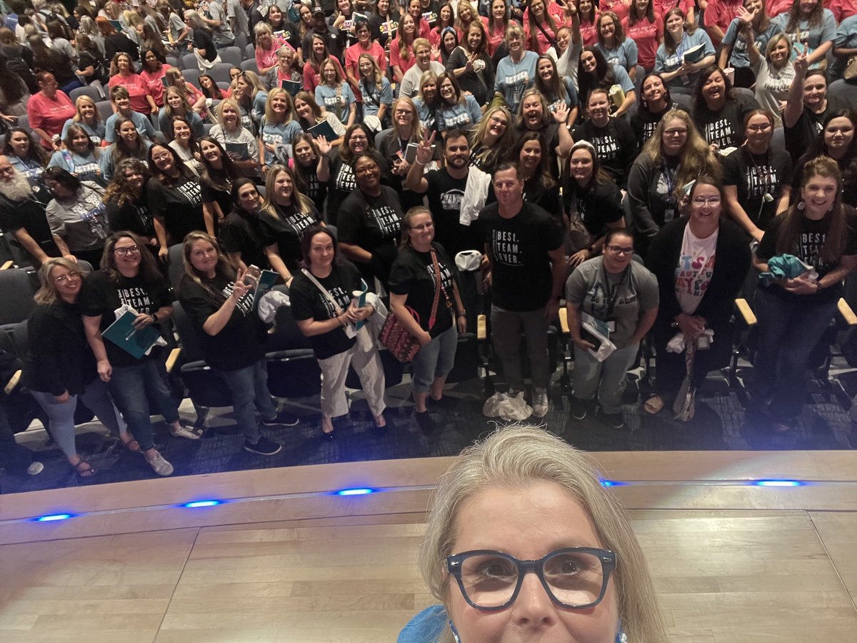What an invigorating back to school district wide day!! So blessed to work with the most caring and dedicated team!
⁦<a href="/GeorgeCouros/">George Couros</a>⁩ was an awesome start to the 24-25 year! Ready for Monday and a great year 😄