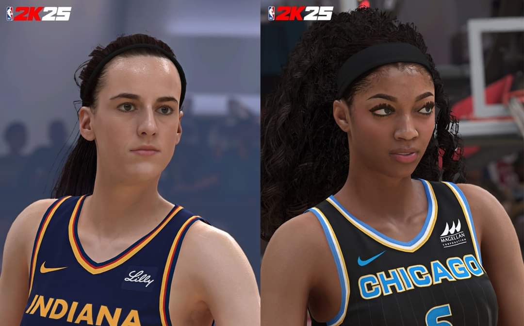 asapsportsnews's tweet photo. First look at Caitlin Clark and Angel Reese in 2K25 👀

(Via NBA 2K) https://t.co/P0G7LNcxty