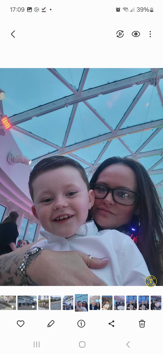 Posted the wrong picture before , me and flynnie are well &amp; hope everyone else is to. We had an amazing time on holiday , enjoyed every moment #AutismAwareness 💙❤️💙