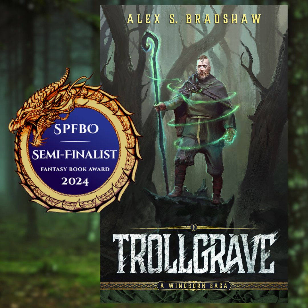 Wow, what amazing news today!! 
I've just found out that TROLLGRAVE is officially an #spfbox semi-finalist!! 
I'm still reeling a bit but grinning from ear to ear!