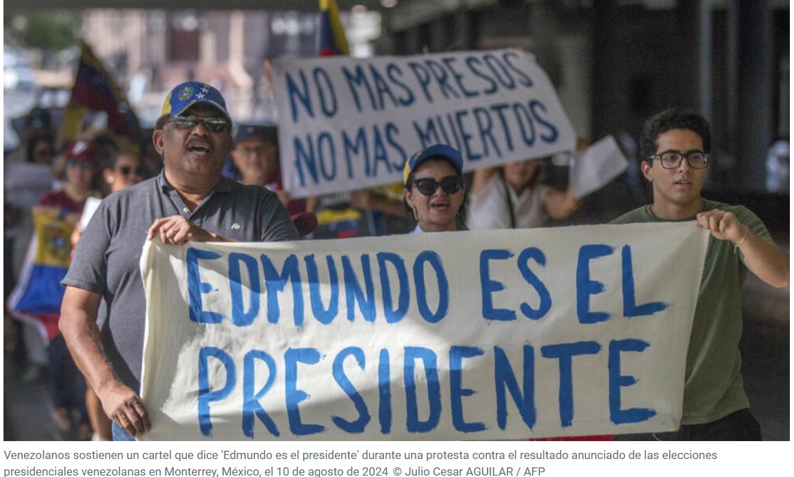 patriciajaniot's tweet photo. A dos semanas y media de las elecciones en #Venezuela, el CNE y el régimen siguen sin responder una pregunta elemental: ¿De dónde sacaron las cifras para darle el triunfo a Maduro? 
Lo único que Nicolás Maduro repite y repite es su discurso victimista y delirante. Su cobardía es tal que ha mandado a detener a jóvenes de 14, 15 o 16 años, muchos de los cuáles ni siquiera participaron en las manifestaciones. 
Lee mi más reciente blog, "Hasta el final" y compártelo. Que lo que ocurre en Venezuela no quede en el olvido.
https://t.co/xFitqC6Ixl