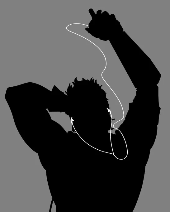accidentally made a venom ipod ad 