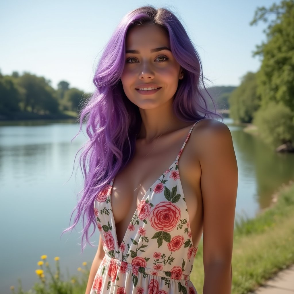 waifusaway's tweet photo. "Doesn't this river have the best view you've ever seen?"
#AiGirl #AiART #FluxDev #Realism #DateWalk https://t.co/hsMJLYt3Mn