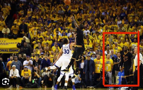 LeBron in clutch time of Finals games: