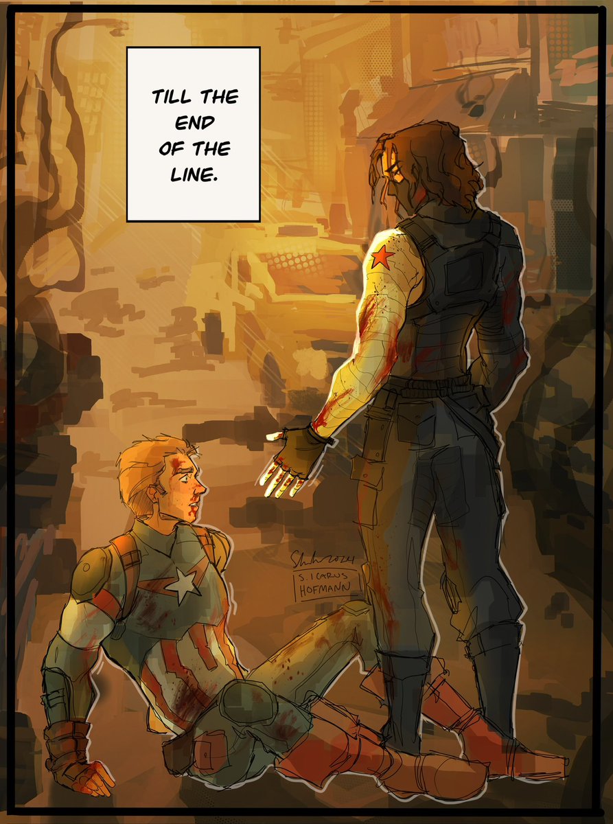 HofmannIcarus's tweet photo. i rewatched the captain america franchise i cant believe they invented gay people in the 1930s
#stuckyfanart #steverodgers #buckybarnes #captainamerica #wintersoldier https://t.co/DUJ5kbxnT4