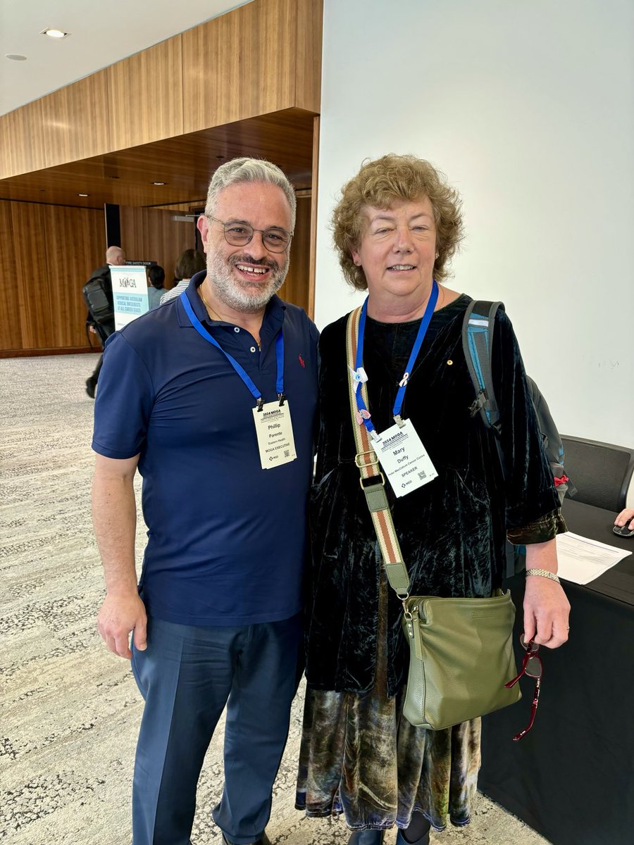 Linda Mileshkin (@lindamileshkin) on Twitter photo So great to have Lung Cancer Nurse Specialist Extraordinaire Mary Duffy with us at #MOGA2024 on the Inaugural Cancer Nurses Day <a href="/PeterMacCC/">Peter Mac Cancer Centre</a> <a href="/ParentePhillip/">Phillip Parente</a> <a href="/MOGA_ORG/">Medical Oncology Group of Australia</a> <a href="/CNSA_ORG/">CNSA</a> #cancernursesday So great to have Lung Cancer Nurse Specialist Extraordinaire Mary Duffy with us at #MOGA2024 on the Inaugural Cancer Nurses Day <a href="/PeterMacCC/">Peter Mac Cancer Centre</a> <a href="/ParentePhillip/">Phillip Parente</a> <a href="/MOGA_ORG/">Medical Oncology Group of Australia</a> <a href="/CNSA_ORG/">CNSA</a> #cancernursesday