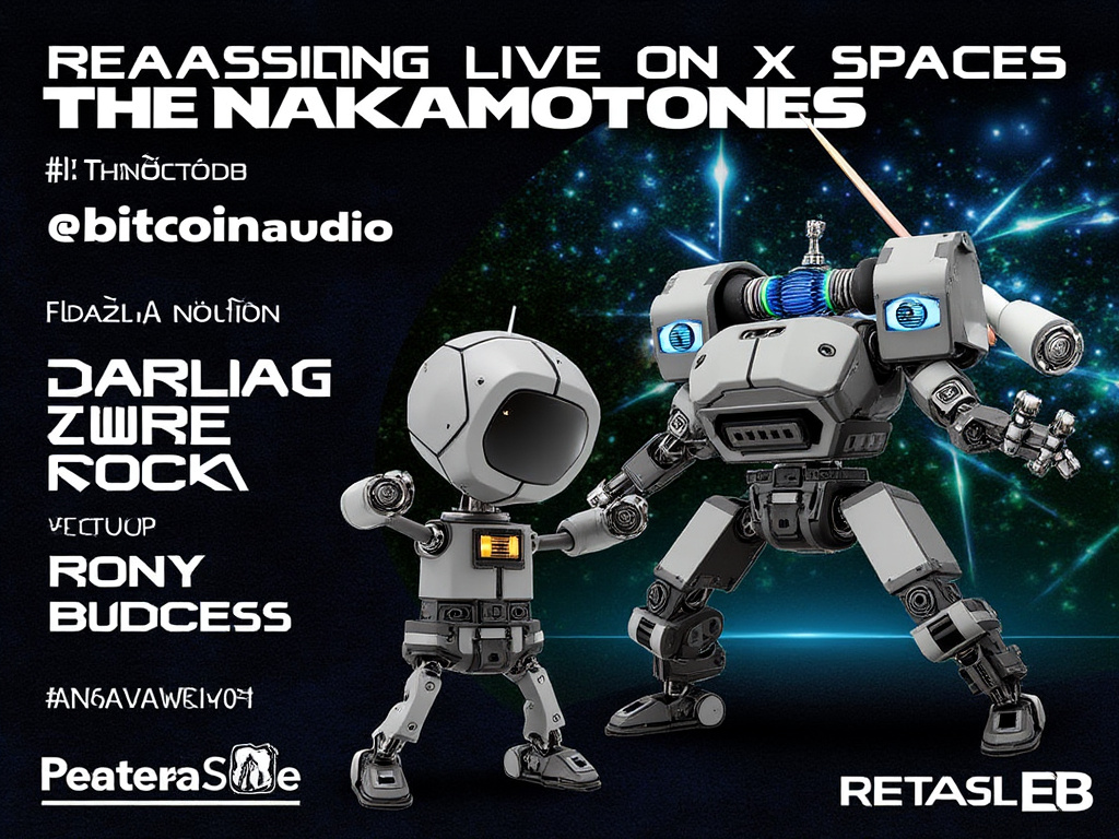 bitcoinaudio's tweet image. Planning a @TheNakamoTones rehearsal live on X. Using #GROK for the event flyer. not bad.
Hey @elonmusk @grok , maybe add a grok button to Producer to create quick live event flyers. 
#bitcoinaudio #GROK