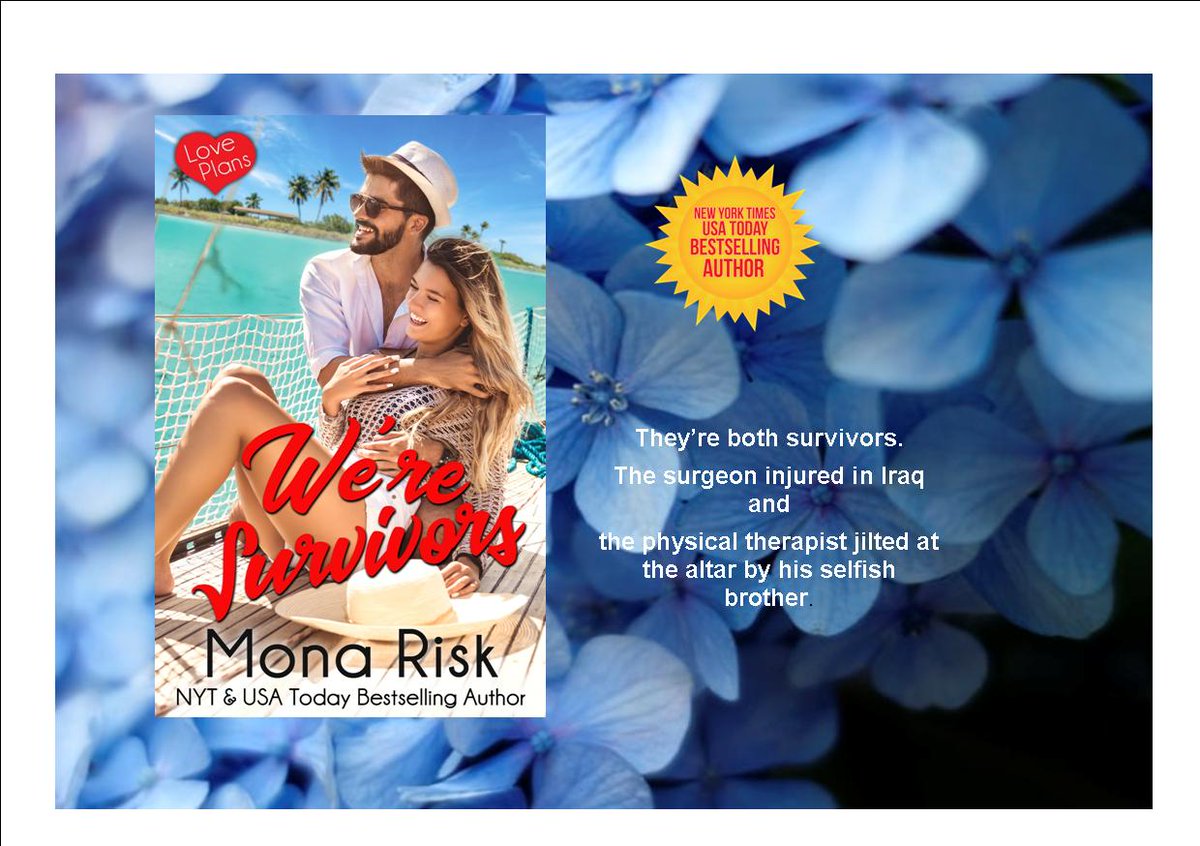 Mona Risk (@monarisks) on Twitter photo #NewRelease We’re Survivors amazon.com/dp/B0D446NQYL Chris, the surgeon injured in Iraq and Angely, the bride jilted at the altar by his selfish brother. But she’s now Chris’s PT and has to be professional. <a href="/gr8authors/">Authors United</a> @mimibarbour <a href="/mimisgang1/">Authors Billboard</a> #romcom #RomanceReaders #NewRelease We’re Survivors amazon.com/dp/B0D446NQYL Chris, the surgeon injured in Iraq and Angely, the bride jilted at the altar by his selfish brother. But she’s now Chris’s PT and has to be professional. <a href="/gr8authors/">Authors United</a> @mimibarbour <a href="/mimisgang1/">Authors Billboard</a> #romcom #RomanceReaders