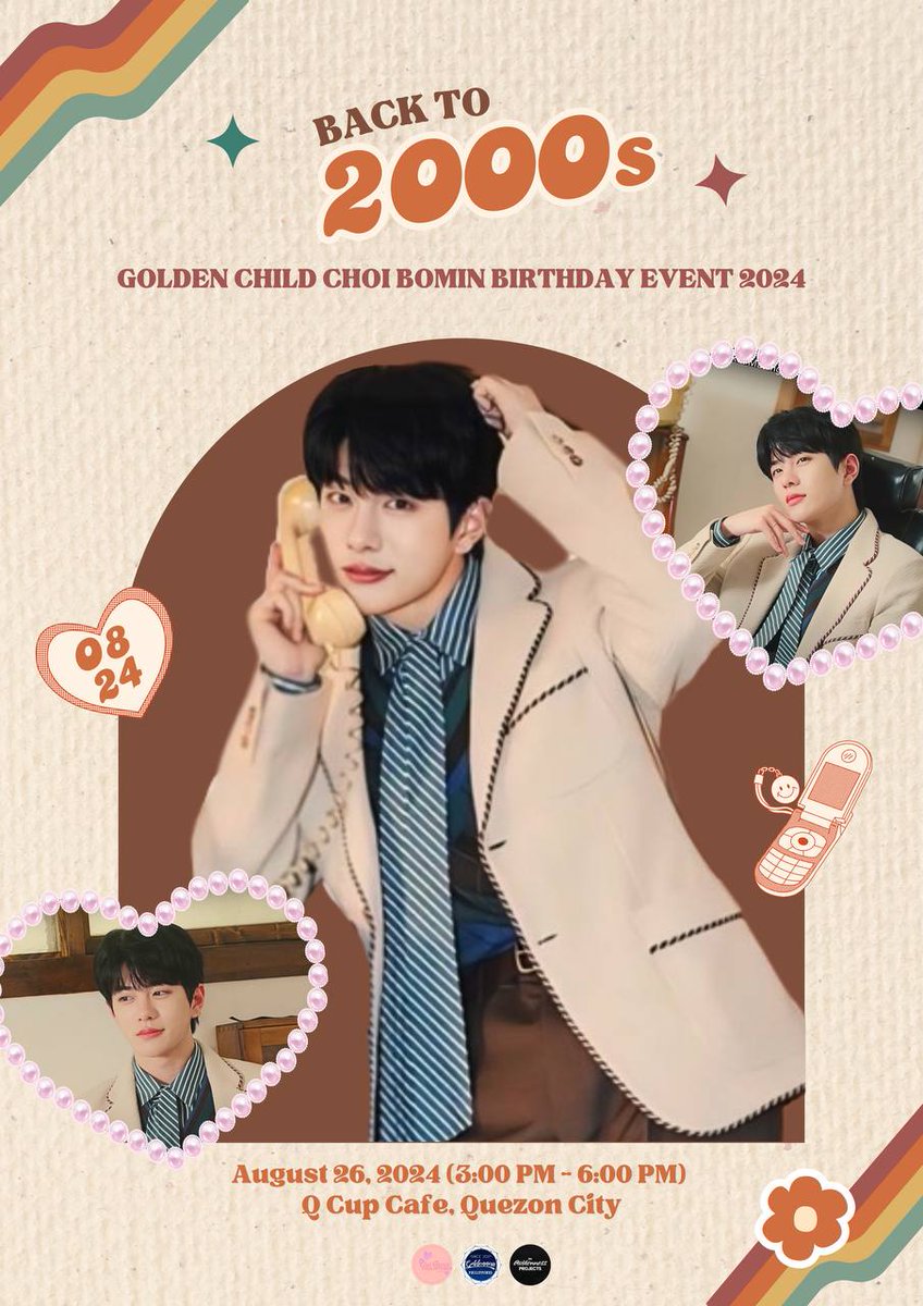 [EVENT] PH Goldenness!

Come and join us for A back-to-back celebration this August!

See you there!

Pre-Register here: docs.google.com/forms/d/1qfpw5…

Event by: <a href="/goldennessph/">GOLDENNESS PHILIPPINES🇵🇭</a>, @phness_projects and <a href="/ChoiBominPH/">Choi Bomin - 최보민 Philippines 🇵🇭🇵🇭🇵🇭</a>
#93moreyearswithGoldenChild
#BackTo2000s_BominDay
#GoldenChild #골든차일드