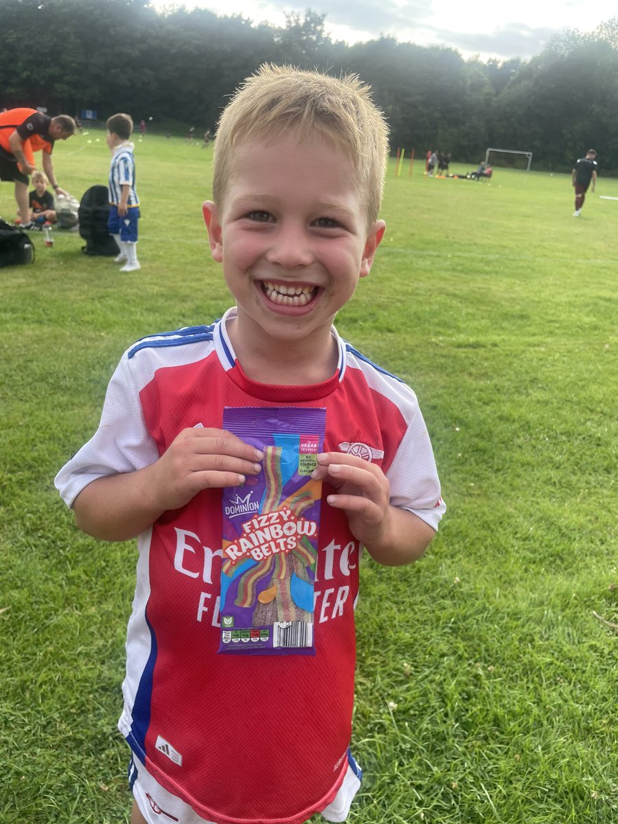 Man of the match for my gorgeous little boy ⚽️💙😍
