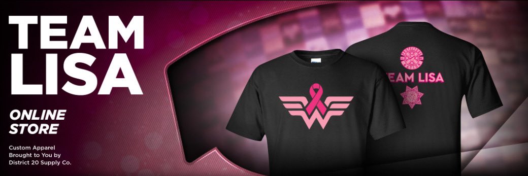 LorasTrack's tweet image. Support Head T&amp;amp;F Coach Matt Jones’ wife, Lisa, in her fight against cancer through a special apparel fundraiser. Every purchase helps cover treatment costs and shows your support. Visit the link below to shop and make a difference today. #TEAMLISA

stores.district20supply.com/teamlisa2024/s…