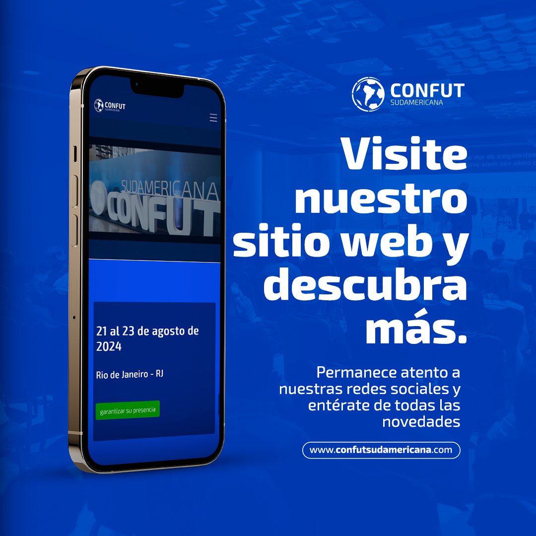 ✅ ¡Speakers confirmados!

En la edición de 2024 contaremos con más de 200 speakers, y ahora conocerás a dos de ellos:

🇧🇷 Carlos Amodeo | CEO de Vasco da Gama SAF
🇧🇷 Bruno Costa | Ejecutivo de Fútbol de Fortaleza EC