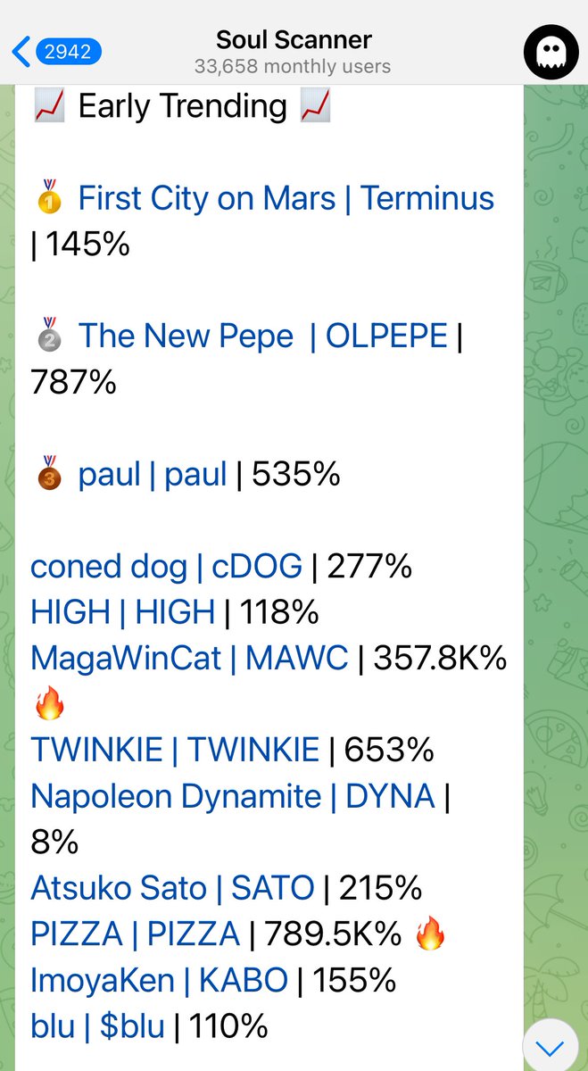 DynaToken's tweet image. We just paid for Early Trending for 24 hours on Soul Scanner @soulscannerbot 🔥🔥🧨🚀 
$DYNA #soulscanner 
t.me/solearlytrendi…