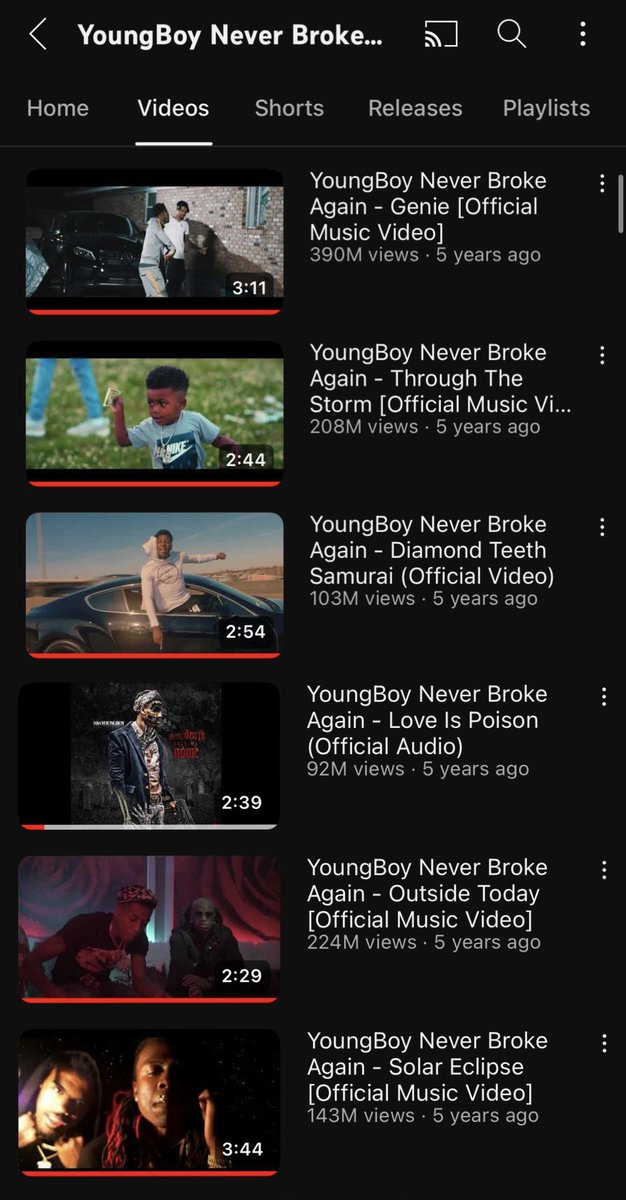 You had to be around to experience this NBA YoungBoy run 😭💯