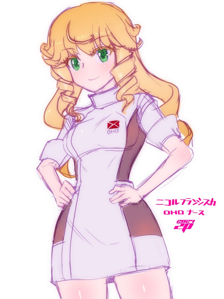 🇫🇷ニコルんお姉ちゃん生誕日ということで過去ラフです🇫🇷 