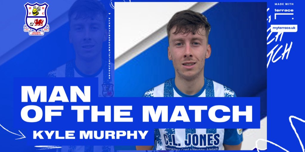 Holyhead Hotspur FC ๐ (@holyheadhotspur) on Twitter photo Tonightโs Man of the Match in our victory vs @nantllevalefc goes to <a href="/murphykyle_/">Kyle Murphy</a>
A brilliant display from Kyle. Defensively solid and ever present attacking down the left side. Delivery all game was top draw & proved again in the opening goal.
Well done Kyle ๐๐
๐ตโช๏ธ๐ Tonightโs Man of the Match in our victory vs @nantllevalefc goes to <a href="/murphykyle_/">Kyle Murphy</a>
A brilliant display from Kyle. Defensively solid and ever present attacking down the left side. Delivery all game was top draw & proved again in the opening goal.
Well done Kyle ๐๐
๐ตโช๏ธ๐