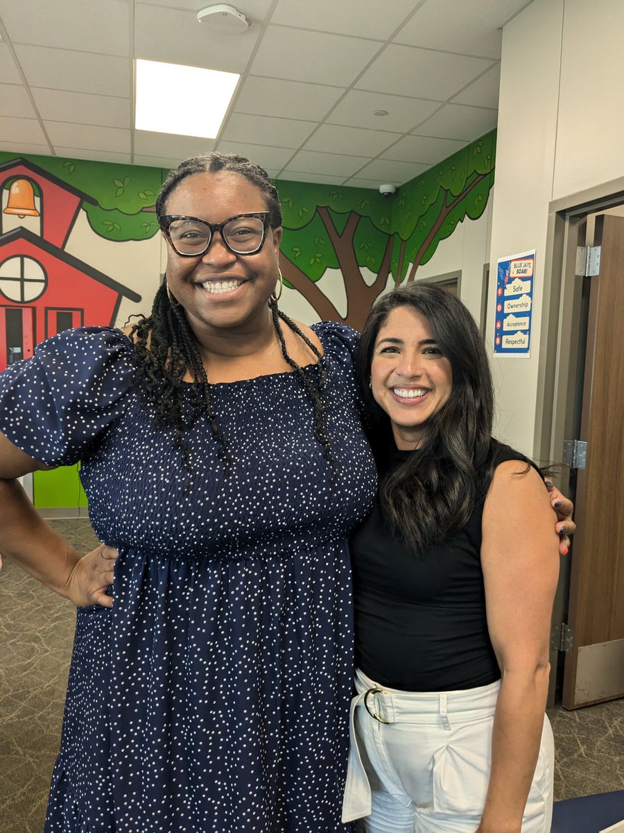 MissJ_ACE's tweet photo. I could have CRIED when I saw this Blue Jay walk into the office 🥹 🧡💙🧡 I'm forever grateful for your legacy of truly transforming culture to promote positive behaviors!! Love you and your spirit, @melcapuchina🙌🏾🙌🏾🙌🏾 #OnceABlueJay #AlwaysABlueJay @HumbleISD_ACE https://t.co/2j7nUV96jj