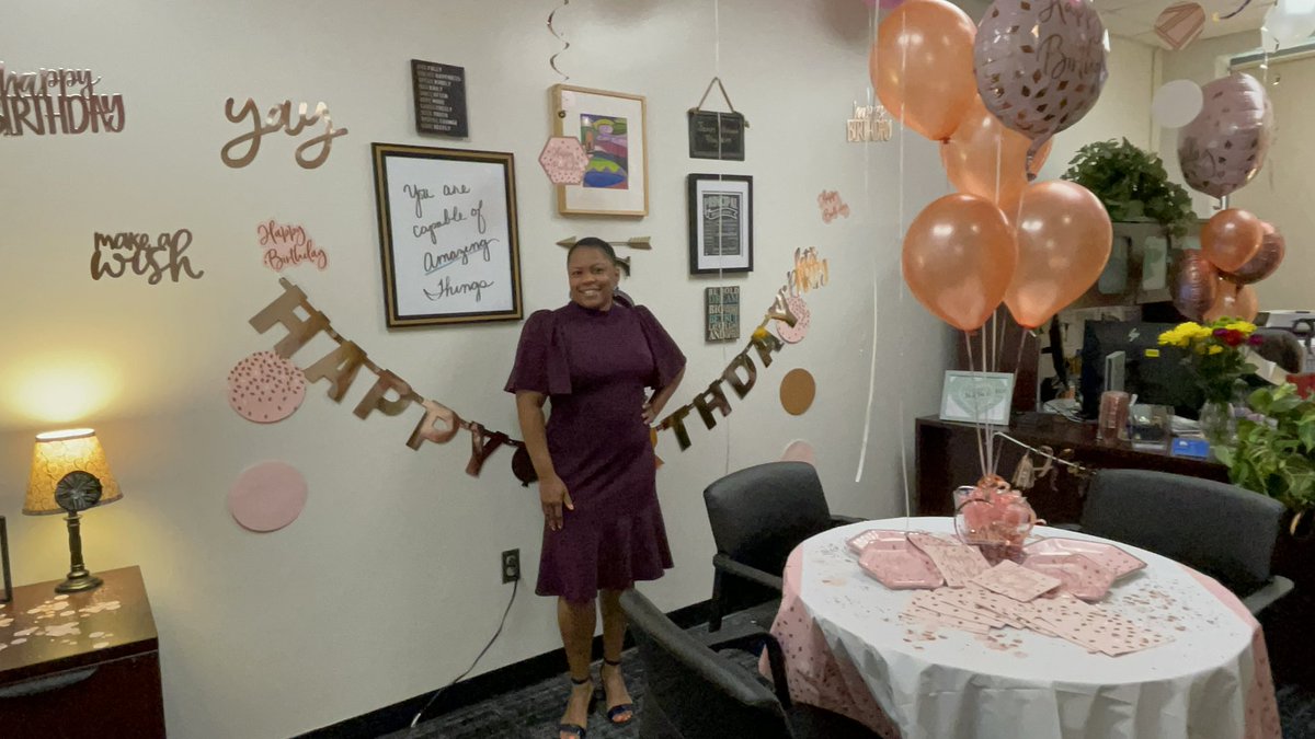 This week, <a href="/JWRiley43/">James Whitcomb Riley School 43</a> celebrated Principal <a href="/CDSam43/">Crishell Sam</a>’s birthday! We also celebrated our scholars’ achievements in the 23-24 SY! We celebrated perfect attendance, attendance goals met, ILEARN and IREAD performance, and behavior goals met! #JoyandExcellence! <a href="/IPSSchools/">IPS</a> <a href="/Erob624/">Erica M. Robinson</a>