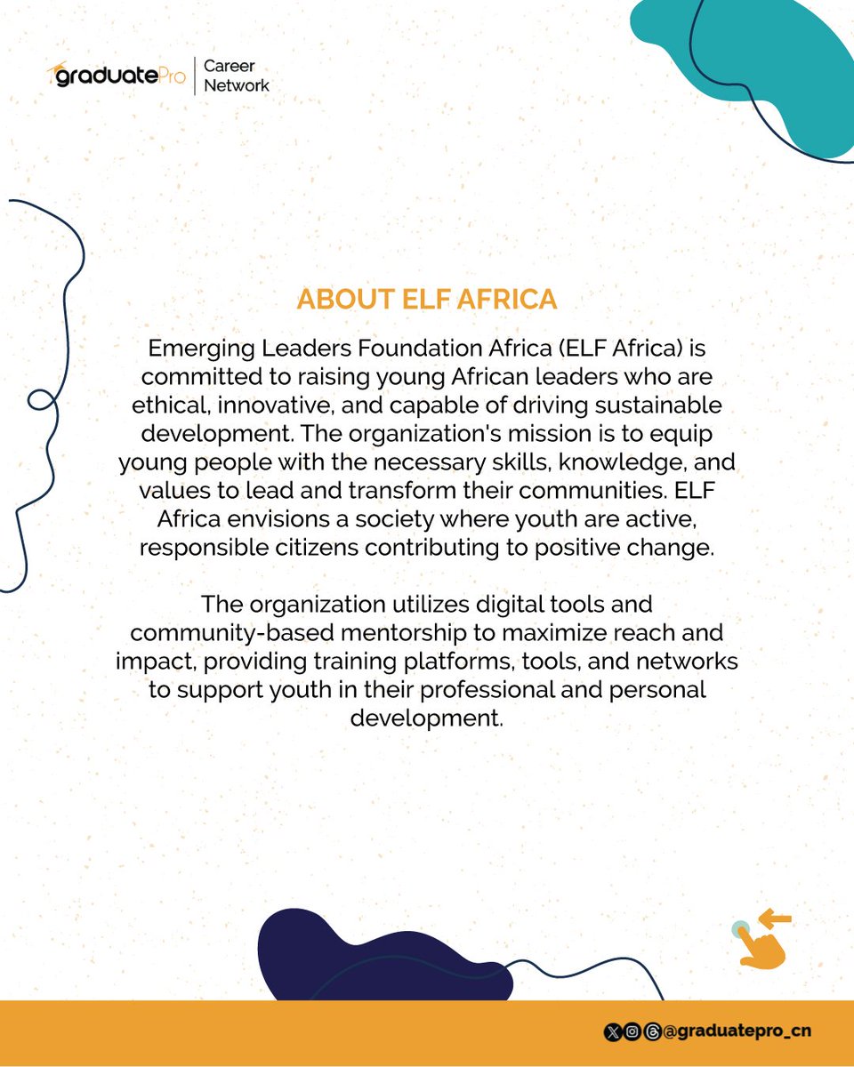 GraduatePro_CN's tweet photo. To commemorate this year's International Youth Day with the theme “From Clicks To Progress: Youth Digital Pathway For Sustainable Development,” we will be spotlighting 17 young Africans who through digitalization are accelerating the progress of the Sustainable Development Goals. https://t.co/x3eHnR2ETg