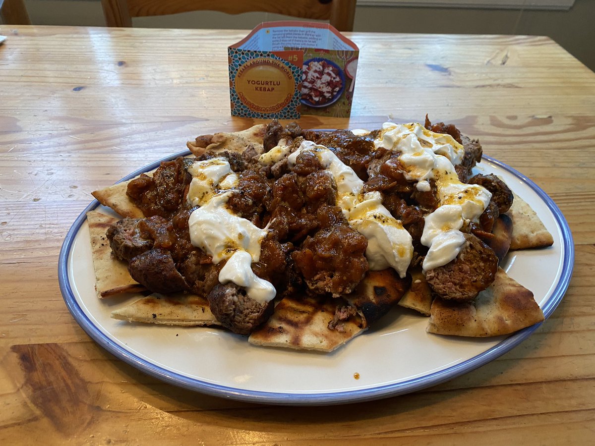 Tim Bromige (@timbrom2) on Twitter photo Turkish lamb kebabs from the Kebabs around the World box, courtesy of <a href="/the_spicery/">the spicery</a> Superb! Turkish lamb kebabs from the Kebabs around the World box, courtesy of <a href="/the_spicery/">the spicery</a> Superb!