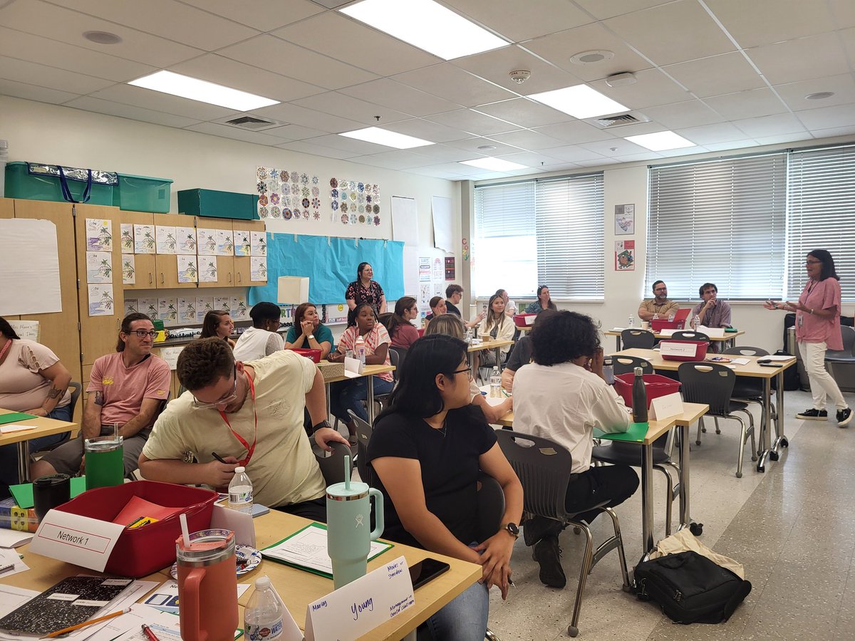 We're thrilled to host New Teacher Orientation this week! <a href="/AACPS_PGD/">AACPS Prof Dev</a>