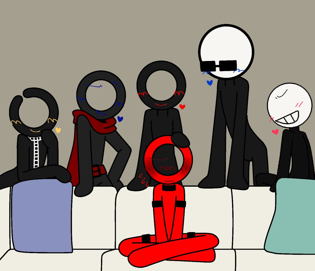 LilBunnyDude's tweet photo. 🎗️🧣⚫🕶️👾 × ⭕ | Soon...
I couldn't resist not doing this meme XD
I'm gonna do a drawing with all of them giving love Dark, with some breeding kink and some kids(?) I guess
#AlanBecker #AnimatorvsAnimation #AgentDark (? #BallDark #PixelSpider #HangDark (? #FreeDark #ChoDark https://t.co/Xwp2qpPhsb