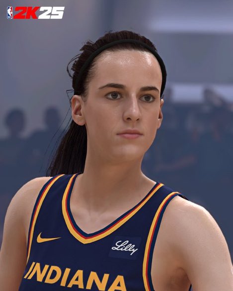 Caitlin Clark in 2k25 #FeverRising #wnba