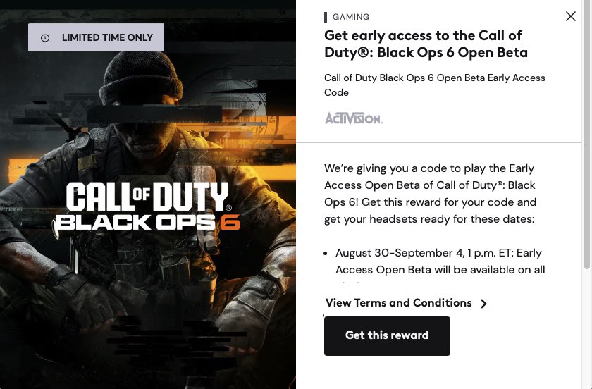 DETONATED on X: “#BlackOps6: Claim Beta Code NOW! 💥 Xfinity US