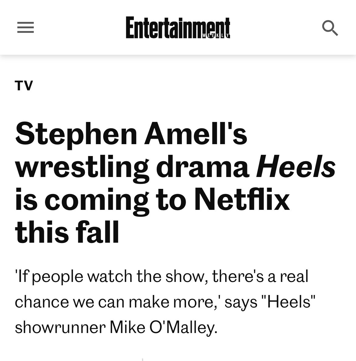 theRobbyRamos's tweet photo. ‘Heels’ on @netflix September 15. We baaaaaack! https://t.co/LbagkJrSRL