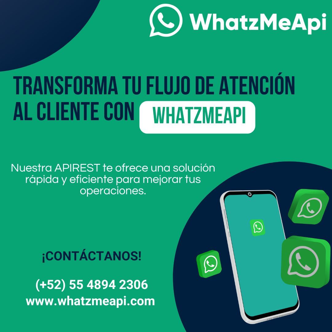 tecgurusnet's tweet image. Lleva tu atención al cliente al siguiente nivel con WhatzMeAPI. 🌟🚀
Nuestra API REST simplifica tus operaciones, asegurando respuestas rápidas y eficientes.
¡Descubre cómo! 👉 buff.ly/3M4BpYe
#Automatización
#WhatzMeAPI
#AtenciónAlCliente