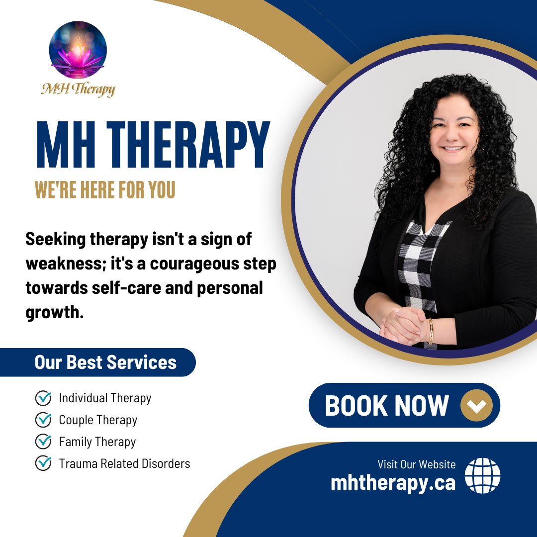 MHTherapyca's tweet photo. Seeking therapy isn't a sign of weakness; it's a courageous step towards self-care and personal growth. 🌟 #TherapyIsStrength #MentalHealthSupport #Empowerment https://t.co/52grn7yjob