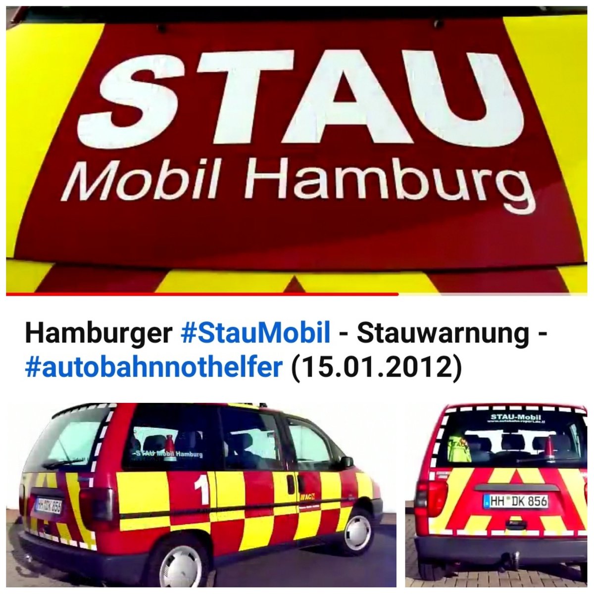 A1nothelfer's tweet photo. #Stauwarnung
Das #StauMobil der #autobahnnothelfer von 2012. https://t.co/LYuEZKcaET