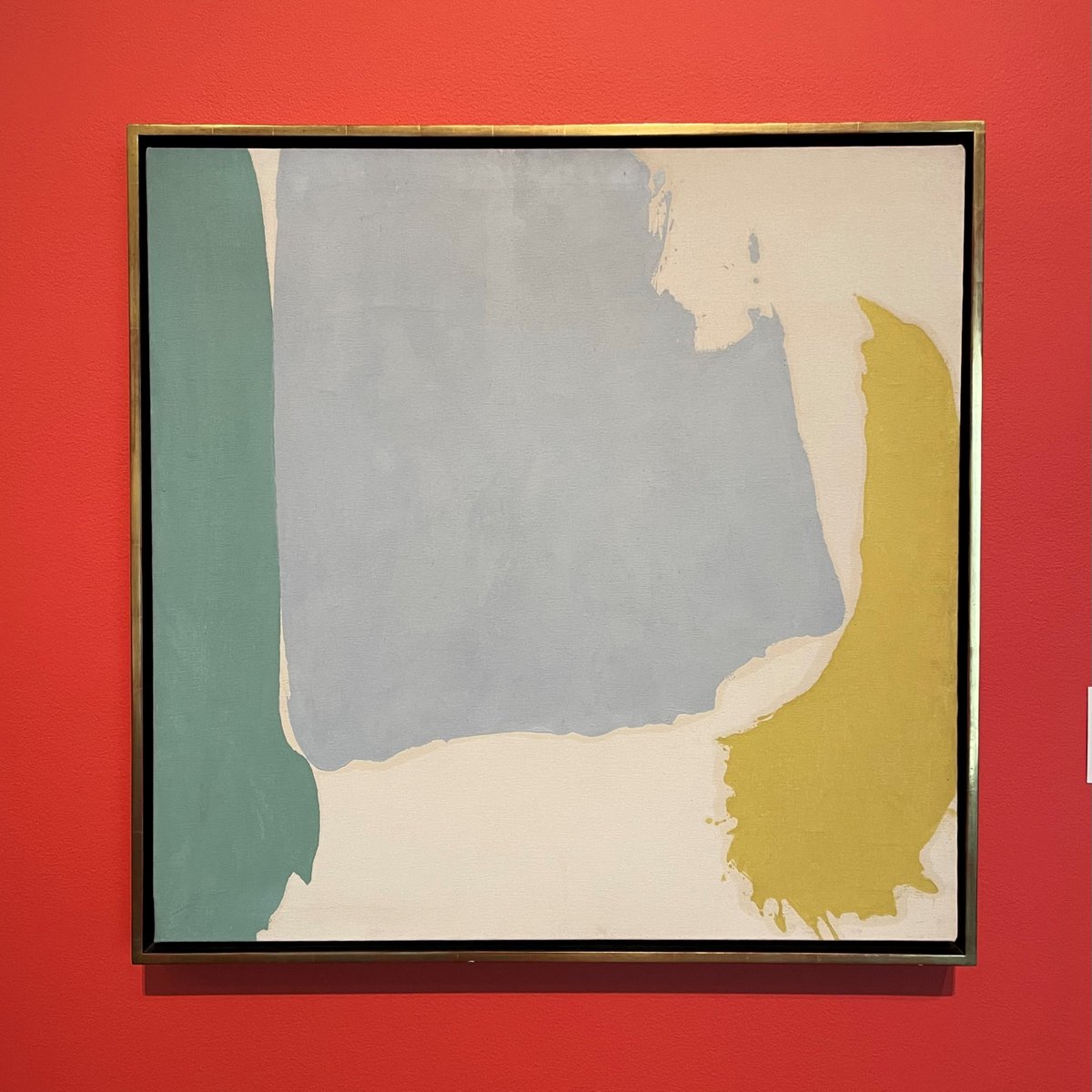 Friedel Dzubas fled Nazi Germany in 1939 before settling in New York in 1945, where he met Clement Greenberg. Dzubas later joined the Eighth Street Club, which became a cultural hub for artistic and philosophical meetings that developed to what is now known as the New York School