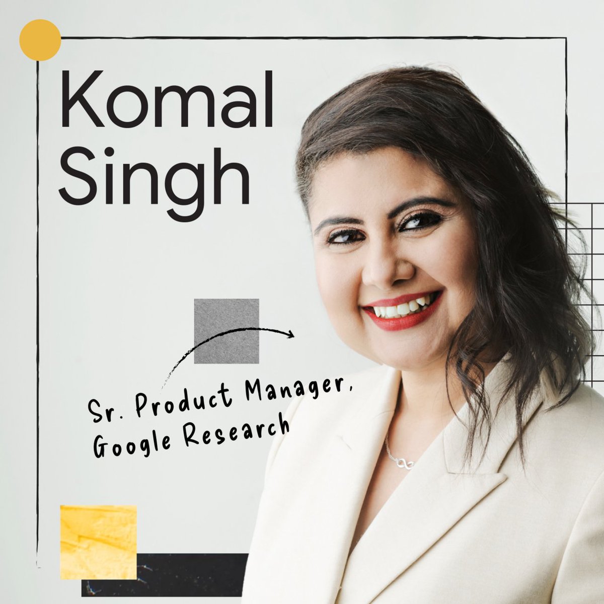 Meet <a href="/k0mal_singh/">Komal Singh</a>! A Googler raised in India who led the "Reflecting India Study" at Google Research to challenge biases and inspire inclusive media on a global scale: goo.gle/4colGOt. 

In partnership with <a href="/GeenaDavisOrg/">Geena Davis Institute</a> <a href="/IAA__India/">IAA-India</a> <a href="/USC/">USC</a>