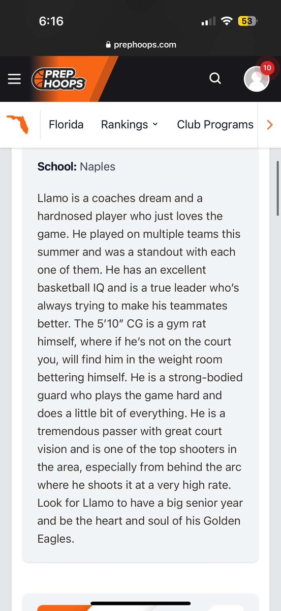 Adrian Llamo (@adrianllamo7) on Twitter photo Thank you for the writeup <a href="/Mattlas83/">Matt LaSalle</a>!
Junior year highlights:youtu.be/OniRBwOOLlY?si…
<a href="/NAPLESBBALL/">Naples Basketball</a> <a href="/swfl_hoops/">SWFL Hoops</a> <a href="/Coach_Chery/">Coach Chery</a> <a href="/CoachBHellstrom/">Brandon Hellstrom</a> <a href="/Andy_Villamarzo/">Andy Villamarzo</a> @JoshCutler80 <a href="/G_Hull/">G Hull</a> <a href="/RossVDG14/">Ross Van De Griek</a> Thank you for the writeup <a href="/Mattlas83/">Matt LaSalle</a>!
Junior year highlights:youtu.be/OniRBwOOLlY?si…
<a href="/NAPLESBBALL/">Naples Basketball</a> <a href="/swfl_hoops/">SWFL Hoops</a> <a href="/Coach_Chery/">Coach Chery</a> <a href="/CoachBHellstrom/">Brandon Hellstrom</a> <a href="/Andy_Villamarzo/">Andy Villamarzo</a> @JoshCutler80 <a href="/G_Hull/">G Hull</a> <a href="/RossVDG14/">Ross Van De Griek</a>