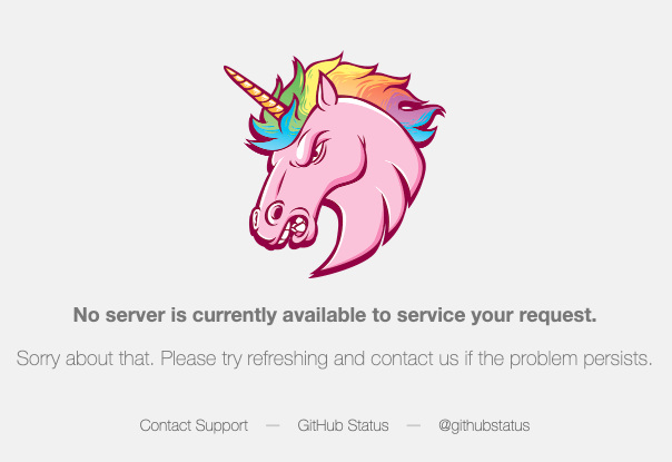 goulinkh's tweet photo. OMG Did I break GitHub, one second I was trying my little GitHub OAuth app integration where I got an OAuth API error. Second try nothing.... it's down :/ https://t.co/0VMuCK98vx