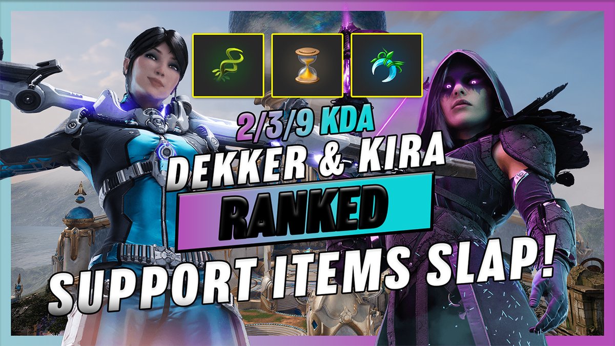 Rancher1to's tweet image. Dekker Support &amp;amp; Kira Ranked - Predecessor Gameplay 

Link: youtu.be/1OyK925IBKA?si…

#predecessor #dekker

@PredecessorGame