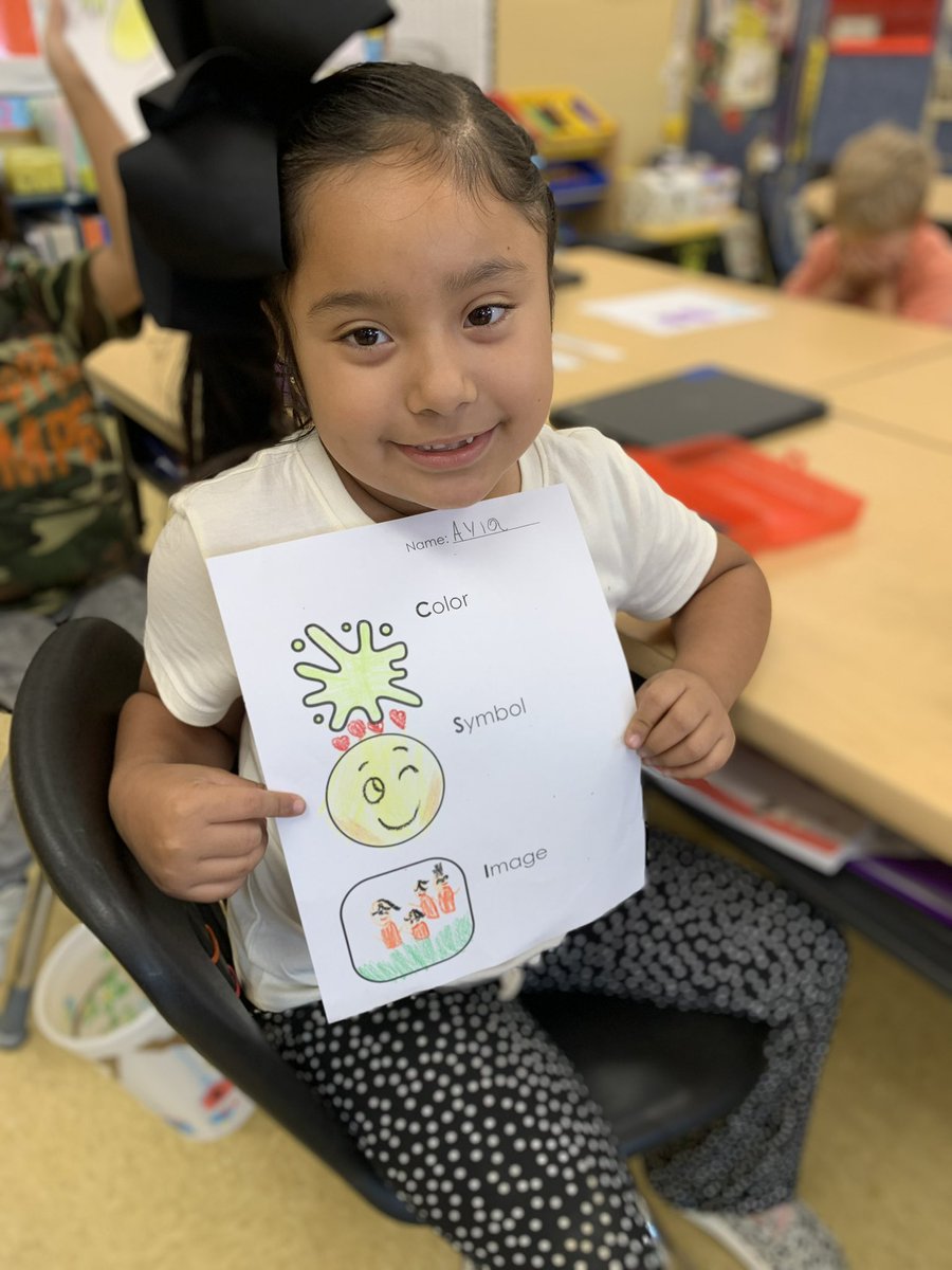 Park_IB_School's tweet image. 🧠 First Grade used a CSI (Color, Symbol, Image) Thinking Routine to inform classmates about their Families. How cute are those Symbols / Emojis!?! 
#thinkingroutine 
@iborganization @bleesmom @marissaburton_3 
#theroadtoparkibgreatness
