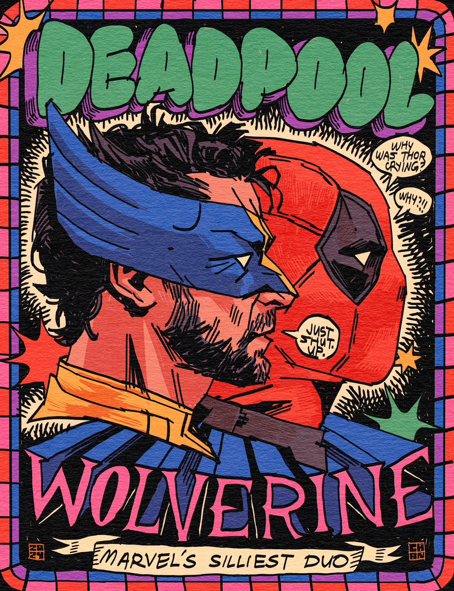 i do not care about the sanctity of wolverines mask and that’s something about me #DeadpoolAndWolverine #digitalart