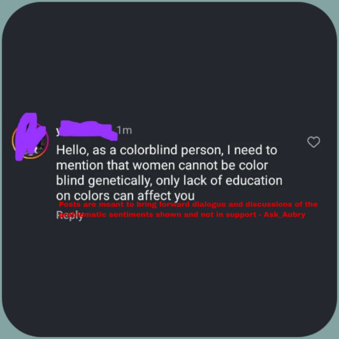 ask_aubry's tweet photo. Education on colors. π https://t.co/EU3YgWzfpA