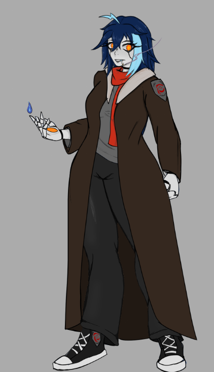 Shy_lies's tweet photo. My Cyborg OC Savita. I think she's cute despite her hard boiled personality. https://t.co/gRJIiBSA0W