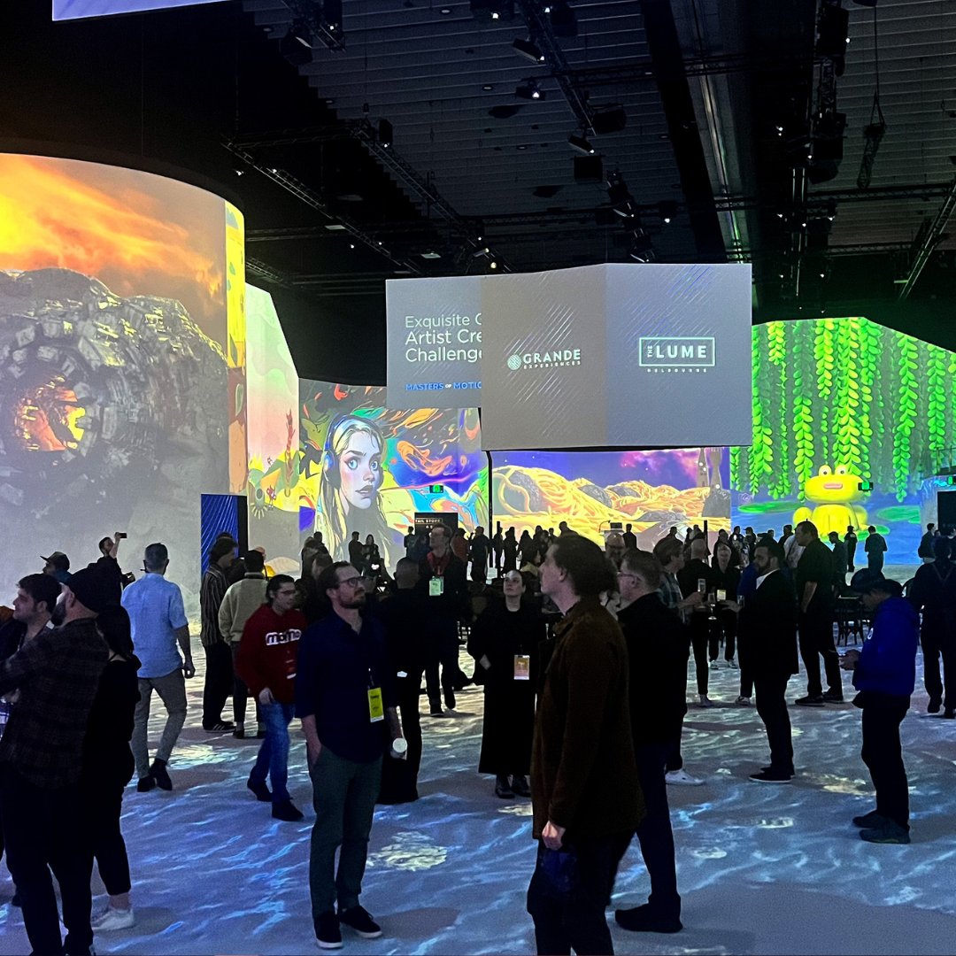 NowWeCollide's tweet image. A huge week for our Director of Generative AI, Bob Connelly, who presented and exhibited at the MoMo2024 conference hosted by Masters of Motion in Melbourne.
The invite-only event saw the industry's best connect and collaborate.
#momo2024  #collideai #mastersofmotion