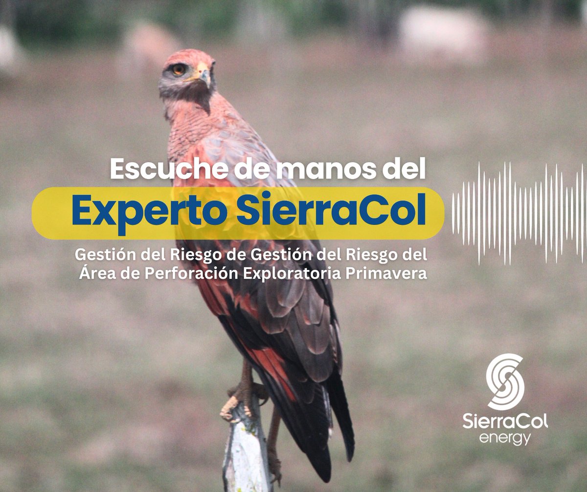 Escuche a nuestro Experto Ambiental, Marcos Suárez, con quien hablamos de la Gestión del Riesgo en el Área de Perforación Exploratoria Primavera.

En nuestro programa Vecinos, lo invitamos a profundizar sobre este importante tema en el que resuelve las principales inquietudes al