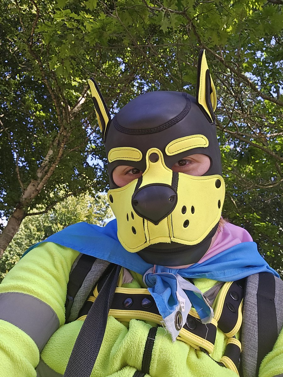 Last weekend, wow. Was very busy with #DarlingtonPride and Barkfest Sunderland. Again, I have appeared in the media stealing the limelight. Tell you what, grab a cuppa, and we'll have a chat.
#pup #puphood #pupplay #puppyplay #transpup #pride