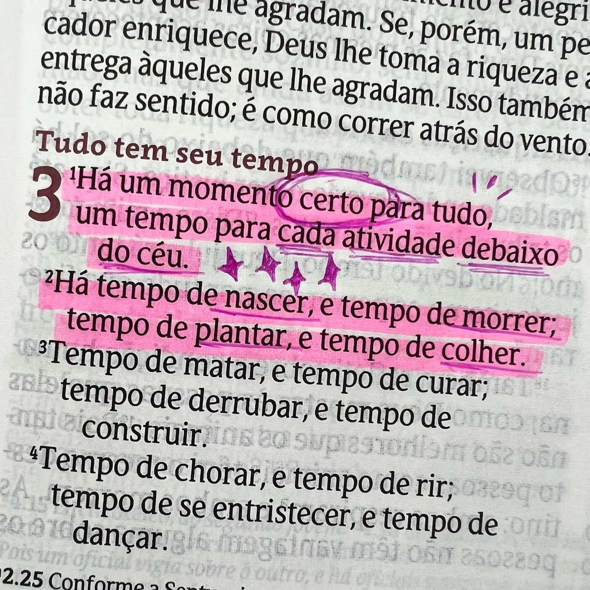 sigagalatas's tweet image. Eclesiastes 3:1-2