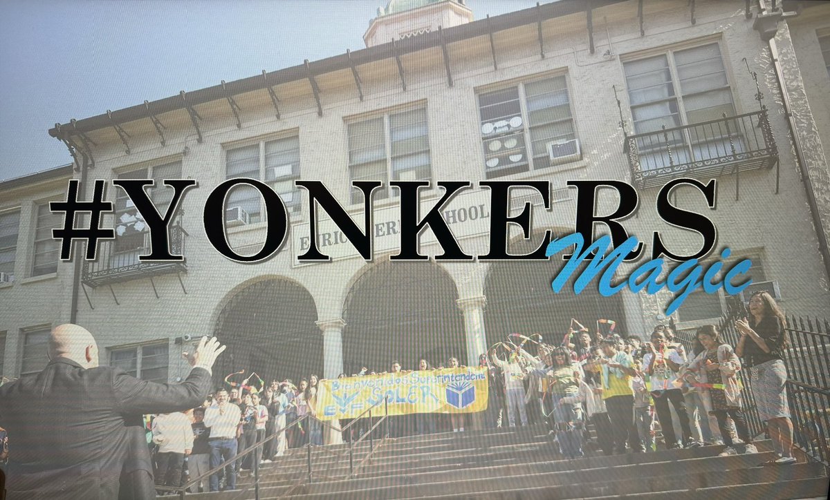 Aníbal Soler, Jr. (@anibalsolerjr) on Twitter photo In just 105 days on the job, I've experienced something truly magical in <a href="/YonkersSchools/">Yonkers Public Schools</a> - something that goes beyond words. There's an extra spark here, something that makes us more resilient, innovative, and passionate than most. It's what I like to call #YonkersMagic🩵🤍🩶 In just 105 days on the job, I've experienced something truly magical in <a href="/YonkersSchools/">Yonkers Public Schools</a> - something that goes beyond words. There's an extra spark here, something that makes us more resilient, innovative, and passionate than most. It's what I like to call #YonkersMagic🩵🤍🩶